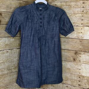 MORGAN & MILO EVERYDAY CASUAL CLASSIC CHIC WESTERN SIMPLE CHAMBRAY DRESS SIZE 6